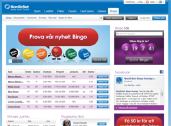 nordicbet bingo hemsida